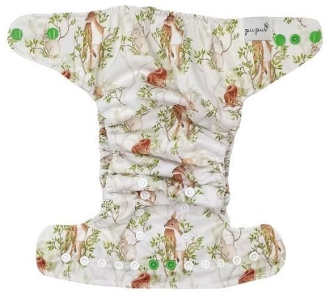 Pieluszka z kieszonką DZIEŃ W LESIE