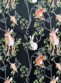 Średni worek na basen i pieluszki NOC W LESIE