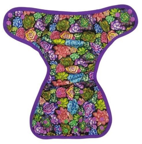 Otulacz z lamówką - SUKULENTY XL 10-20kg