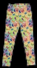 Długie Legginsy Dziecięce - Motyle