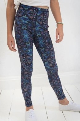 Długie Legginsy Dziecięce - Neon Splash