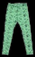 Długie Legginsy Dziecięce - Zielone Miętowe