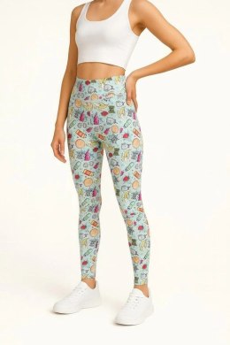 Długie Legginsy z Wysokim Stanem - You Go Girl
