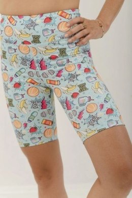 Krótkie Legginsy z Wysokim Stanem - You Go Girl