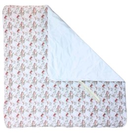 DUŻA (120x120cm) Chłonna MATA do przewijania DZIEŃ W LESIE