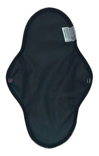 DUŻA L Podpaska wielorazowa bambus-coolmax - CZARNA