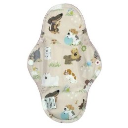 DUŻA L Podpaska wielorazowa bambus-coolmax - PIESKI