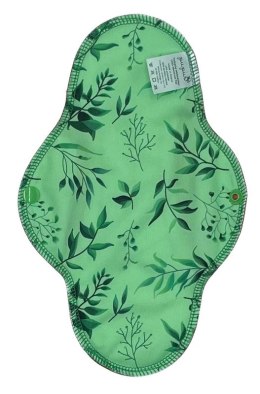DUŻA L Podpaska wielorazowa bambus-coolmax - ZIELONO MI