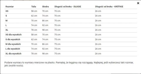 Długie Legginsy z Wysokim Stanem - Sky Blue