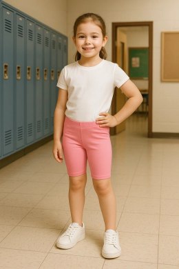 Krótkie Legginsy Dziecięce - Rose Bloom