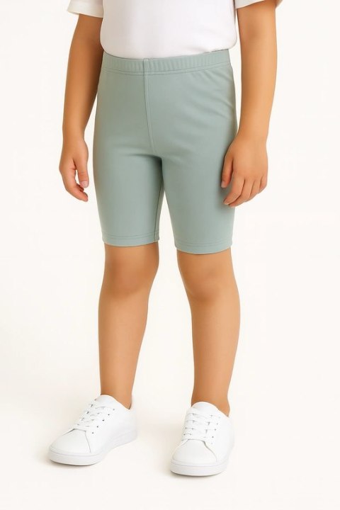 Krótkie Legginsy Dziecięce - Sage Mint