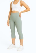 Legginsy 3/4 z Wysokim Stanem - Sage Mint