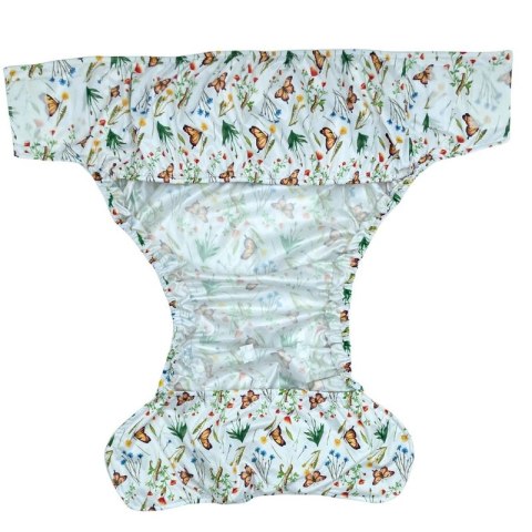 Pielucha wielorazowa dla dorosłych z wkładem - W TRAWIE