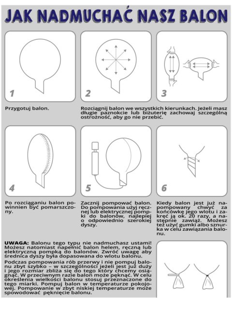 Balon Przezroczysty, Bobo 10 cali