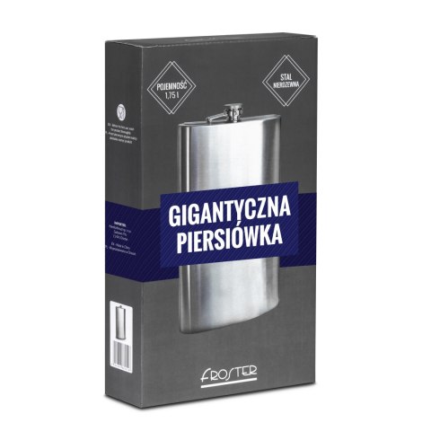 Gigantyczna Piersiówka Militarna dla mężczyzny