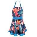 Nitly Paradise Blue - Fartuch Sukienka - prezent Dzień Kobiet Dzień Matki