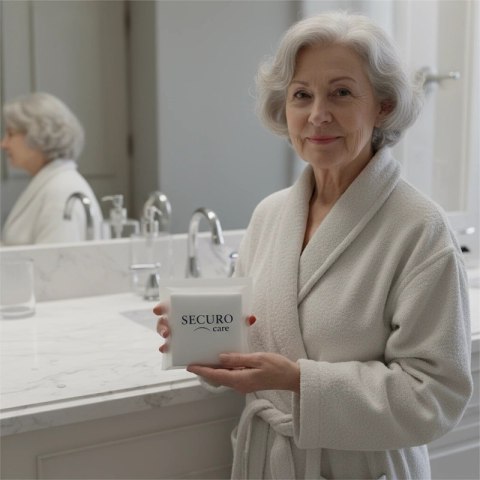 Wielorazowe majtki chłonne damskie BIAŁE