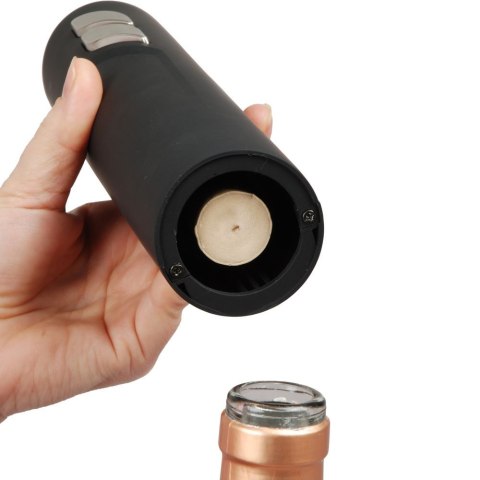 Black Twister diVinto - elektryczny korkociąg do wina na baterie