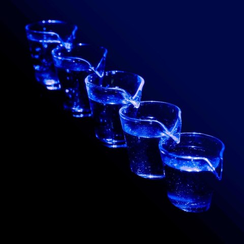 Domino Shots Deluxe podświetlane kieliszki zestaw