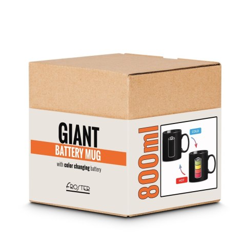 Gigantyczny Kubek Bateria dla gracza termoaktywny