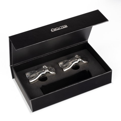 Metalowe stalowe kostki do drinków napojów Kobieta