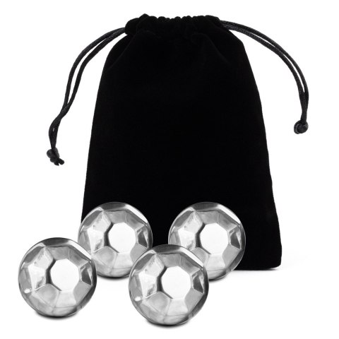 Metalowe stalowe kostki do drinków napojów diament