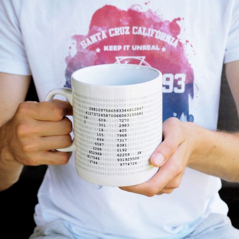 Gigantyczny Kubek Matematyka dla studenta prezent