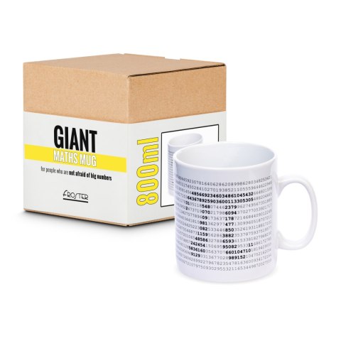 Gigantyczny Kubek Matematyka dla studenta prezent
