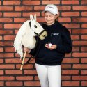 Konik na kiju z kantarem - Hobby Horse Skippi - Almond - A3 - prezent