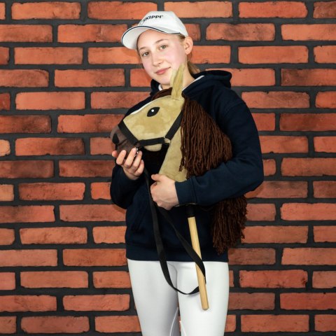 Konik na kiju z kantarem - Hobby Horse Skippi - Karmel - A3 - prezent