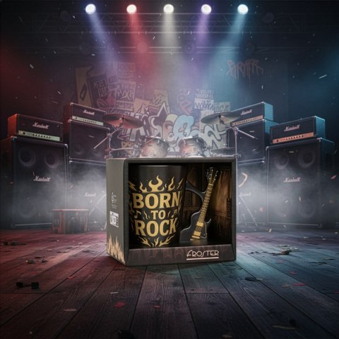 Kubek Gitara Elektryczna - Single Cut Style - prezent dla fanów rocka