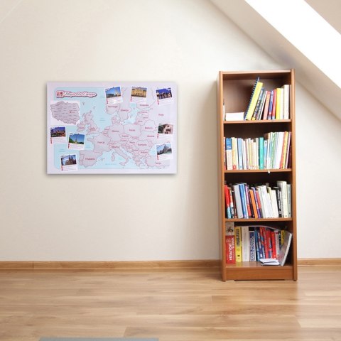 Mapa Zdrapka dla Dwojga prezent na Walentynki ŚLUB