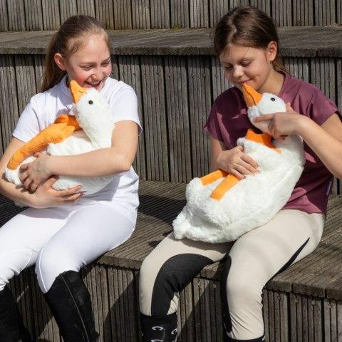 Maskotka Gęś Pluszowa XL 90 cm - eko wkład ogrzewający z pestek wiśni