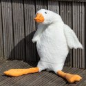 Maskotka Gęś Pluszowa XL 90 cm - eko wkład ogrzewający z pestek wiśni