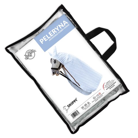 Peleryna Skippi dla Hobby Horse - niebieska - uniwersalny rozmiar A3 A4