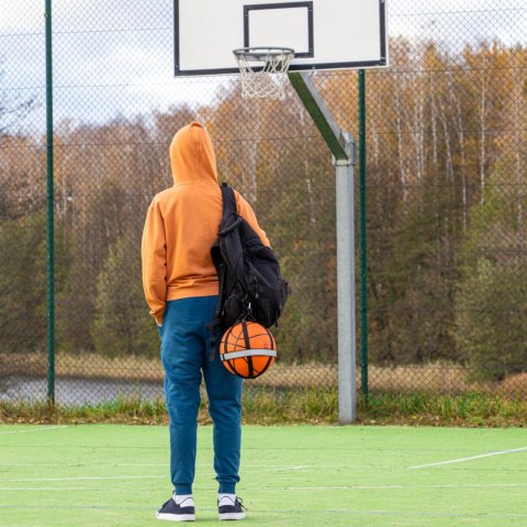 Uchwyt na piłkę Sprintigo - czarny - więcej niż torba na piłkę