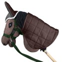 Zestaw Skippi - Hobby Horse Gniady - Derka szary i brąz - Kantar c-zielony