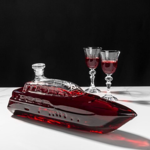 Karafka Jacht FROSTER 1L - prezent na urodziny - dla Taty Dziadka Brata