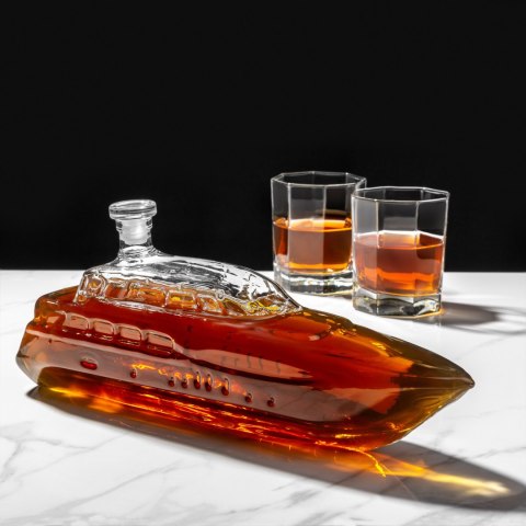 Karafka Jacht FROSTER 1L - prezent na urodziny - dla Taty Dziadka Brata