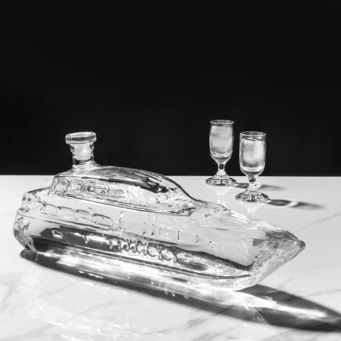 Karafka Jacht FROSTER 1L - prezent na urodziny - dla Taty Dziadka Brata