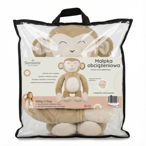 Sensonis Pluszak Obciążeniowy Małpa - wsparcie sensoryczne - autyzm, ADHD