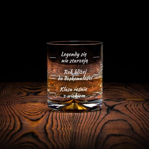 Urodzinowa szklanka do whisky - prezent na osiemnastkę