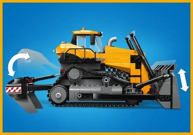 60466 - LEGO City - Żółty buldożer