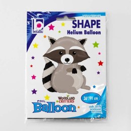 Balon Foliowy - Racoon Szop pracz 91 cm