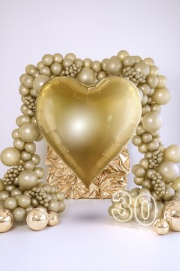 Balon foliowy Serce XXL Złote 136x129cm