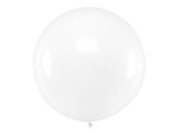 Balon lateksowy Gigant, Przezroczysty / Transparentny, Pastel Clear, 1m, 1 szt.