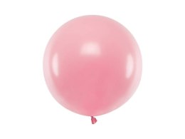Balon lateksowy Gigant, Różowy, Pastel Baby Pink, 60cm, 1szt