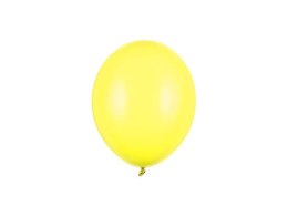 Balony lateksowe Strong, Żółte, Pastel Lemon Zest, 12cm, 100 szt.