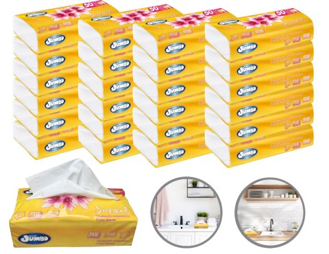 Chusteczki uniwersalne 200 szt. SŁONIK JUMBO SMART folia 2W - 900 op.