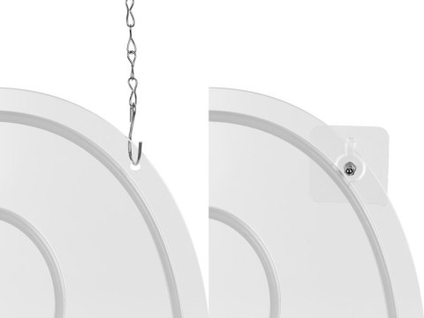 Neon LED - Cyfra "4", biały, kolor światła - ciepła biel